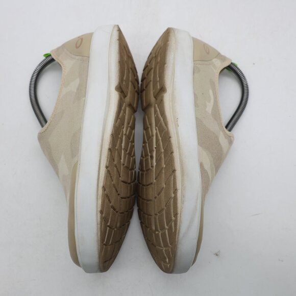 OOFOS OOmg EeZee Low Shoes Women's Size 9 Army Green Camo Print Slip On Recovery - Picture 8 of 9